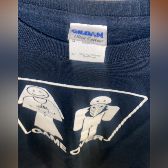 Game Over Humor T-Shirt (Size Medium) - Picture 2 of 2